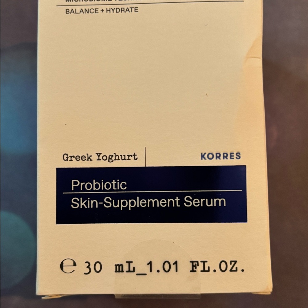 BNIB Korres Cream Serum & Face Oil Skincare
